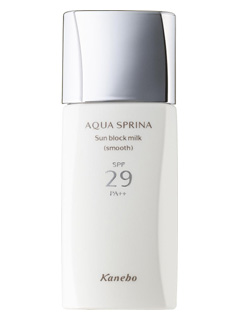 AQUA SPRINA雅呵雅 丝睿舒滑防晒液SPF29/PA++ 40ml   120元